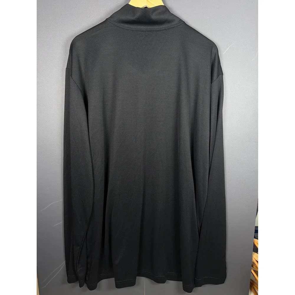 Nike Georgia Bulldogs Dri-FIT Quarter Zip Pullover Black Mens 3XL Tall NCAA
